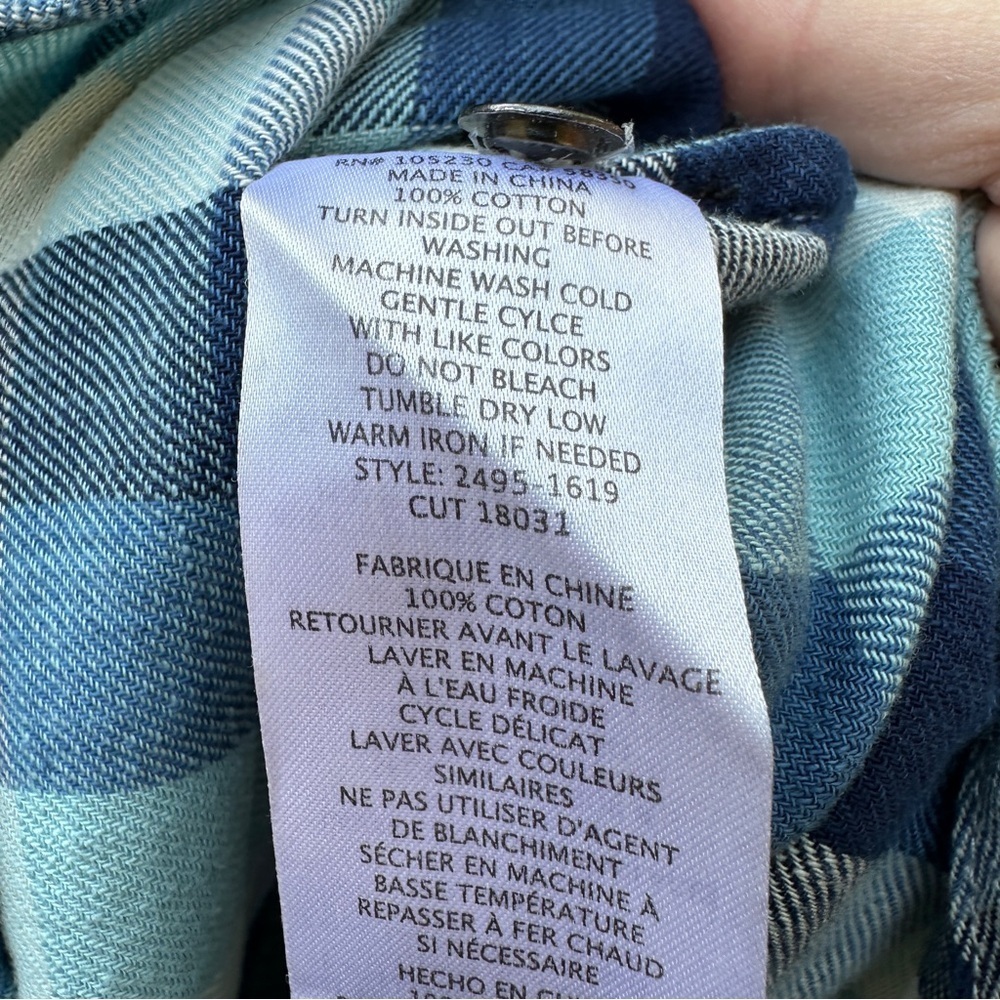 Current Elliott flannel - Picture 7 of 8